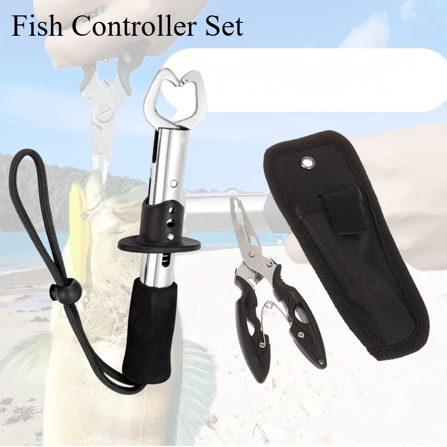 Fishing Hook Sharpener - 2pcs 물고기 컨트롤러 세트 포함 1pc