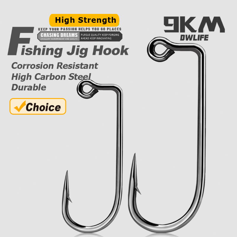 Fishing Hook Barbless - 낚시 지그 후크 50~200Pcs 90도 지그