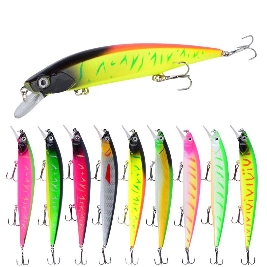 Fishing Hook Treble - 1개 14cm/20g 플라스틱 시뮬레이션 루어, 미노우