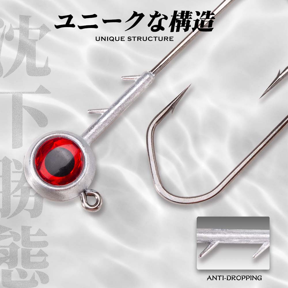 Hunthouse 낚시 후크 세트 큰 눈을 가진 아연  - Fishing Hook Assortment 리뷰 및 가격