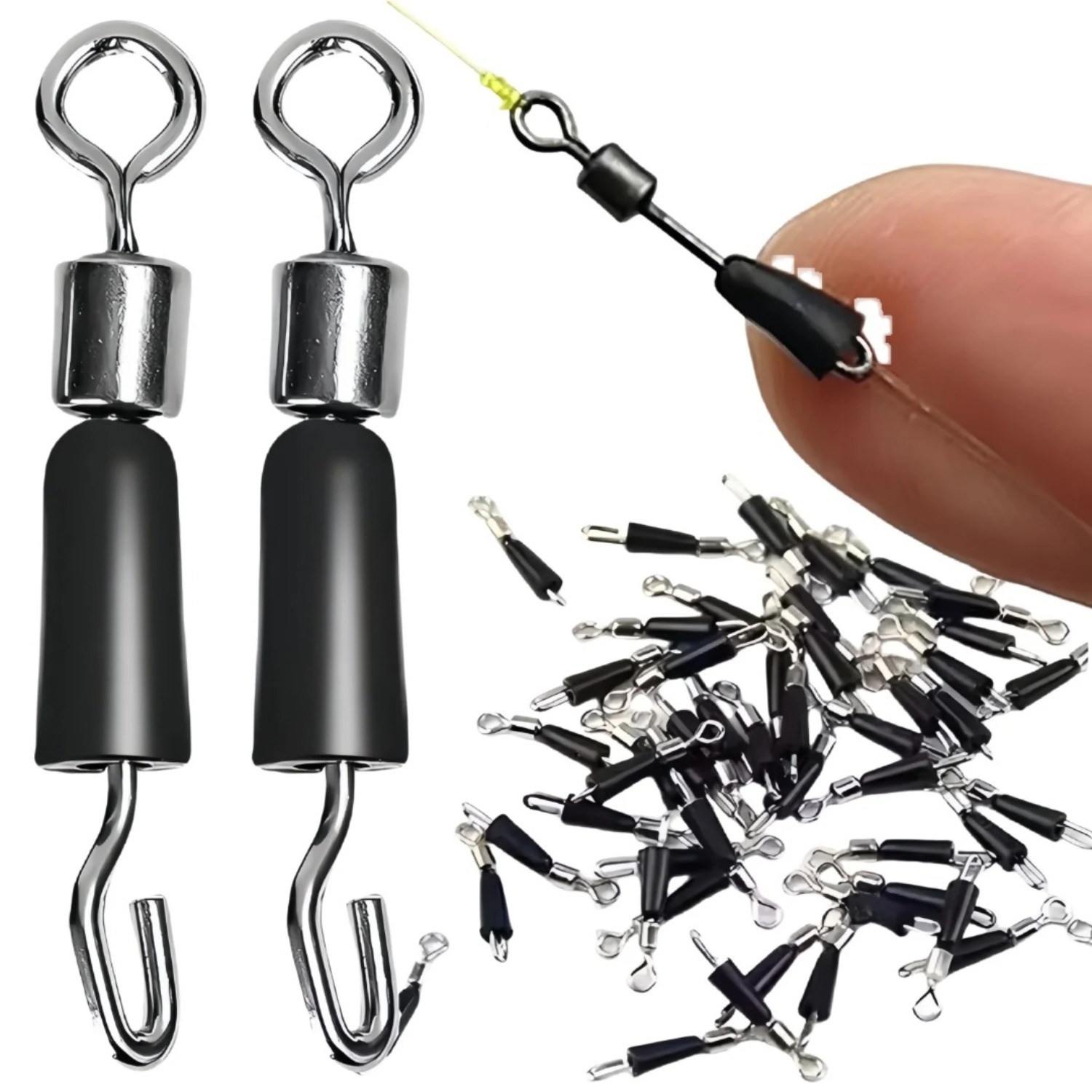 50개입 잉어 낚시 퀵 체인지 피더 스위벨 메소드 피더 - Fishing Hook Jig 리뷰 및 가격