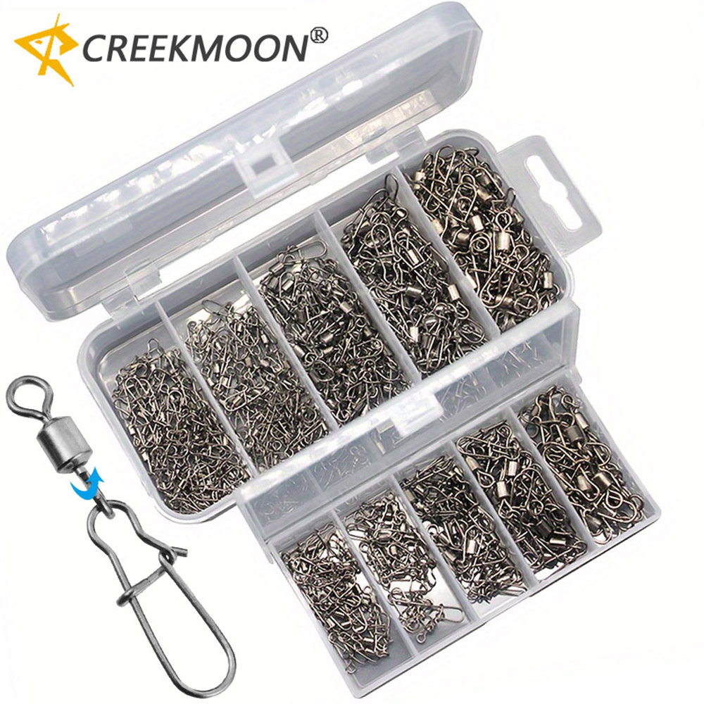 95/210 PCS 세트 낚시용 커넥터 기어 키트 2- - Fishing Hook Stainless Steel 리뷰 및 가격
