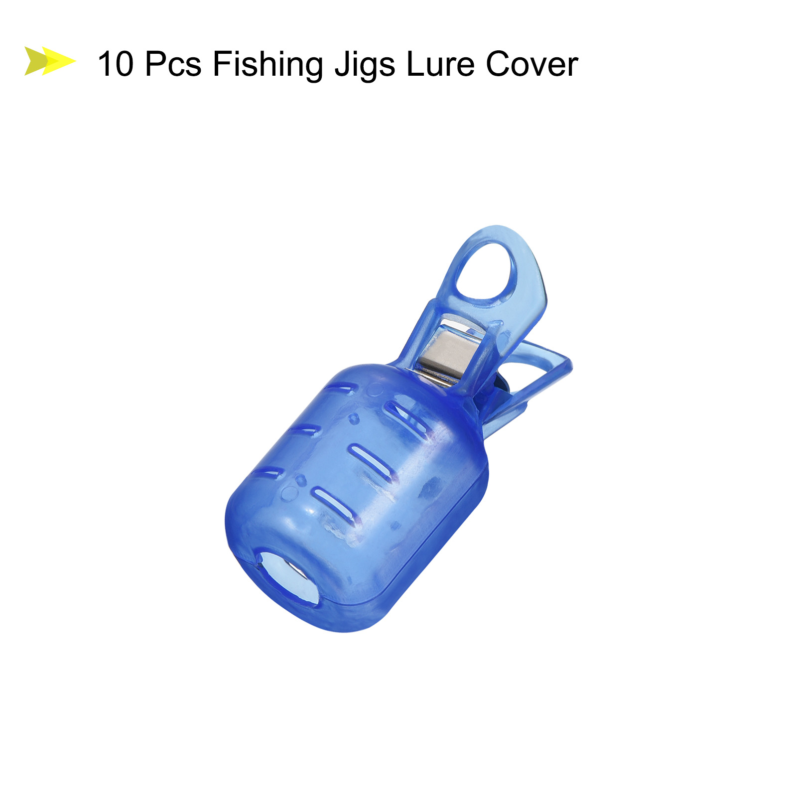10pcs 소형 오징어 지그 후크 보호 케이스 낚시 후 - Fishing Hook Size 리뷰 및 가격