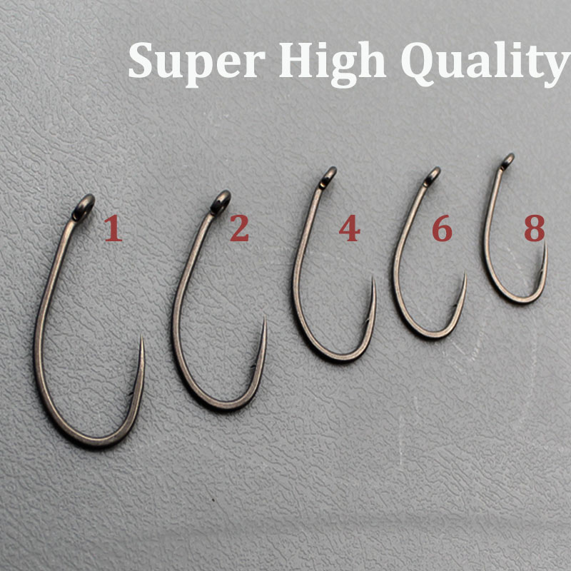 20 개/몫 잉어 낚시 PTFE 코팅 가시 후크 일본  - Fishing Hook Assortment 리뷰 및 가격