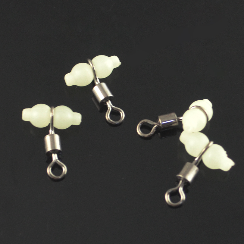 MNFT 100Pcs 빛나는 3 웨이 내구성 낚시 회전 - Fishing Hook Size 리뷰 및 가격