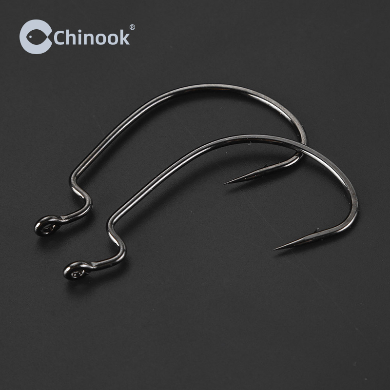 치누크 20개입 와이드 웜 텍산 훅 카본 오프셋 피쉬훅 - Fishing Hook Offset 리뷰 및 가격