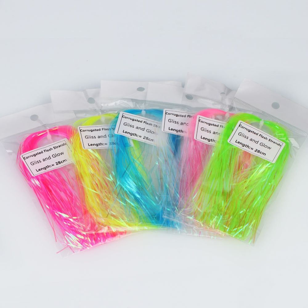 물결 모양 글리스 가닥, 1mm 너비, 바닷물 낚시 지 - Fishing Hook Jig 리뷰 및 가격