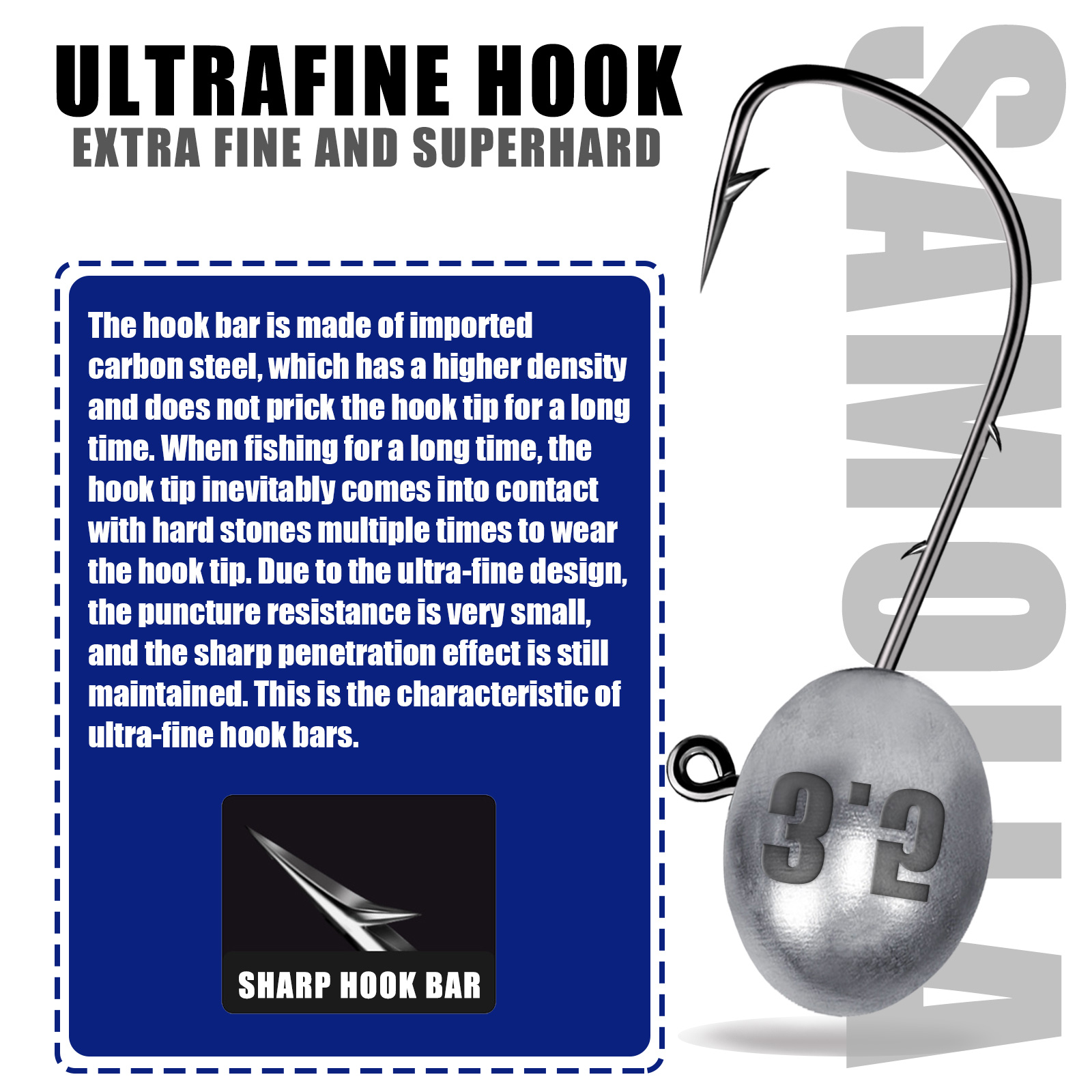 지그 헤드 후크 1X Rockfish Ajing 낚시  - Fishing Hook Offset 리뷰 및 가격