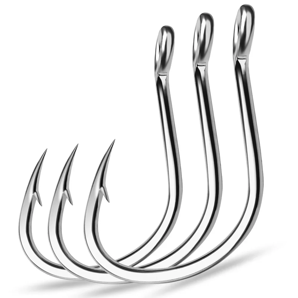링 아이 Fishhooks 낚시 후크 실버 가시 서클  - Fishing Hook Circle 리뷰 및 가격