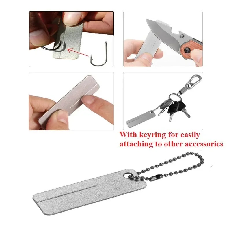 포켓 다이아몬드 샤프너 낚시 바늘, 칼날, 손톱, 열쇠 - Fishing Hook Sharpener 리뷰 및 가격