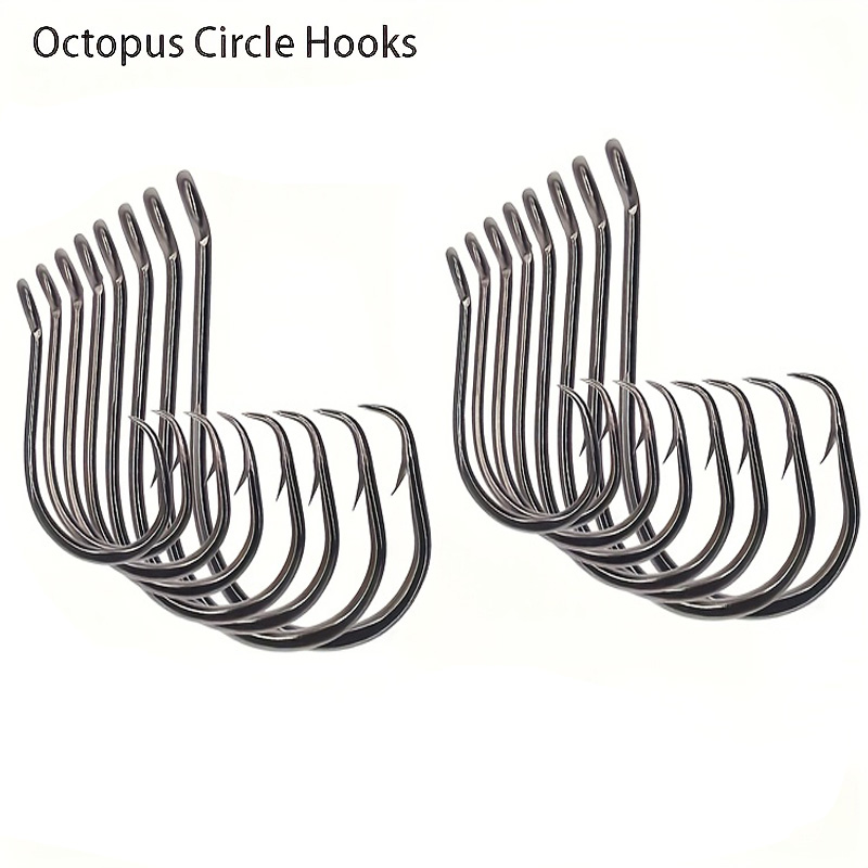 50개 서클 후크 낚시 장비 문어 후크 바닷물 1 #  - Fishing Hook Assortment 리뷰 및 가격
