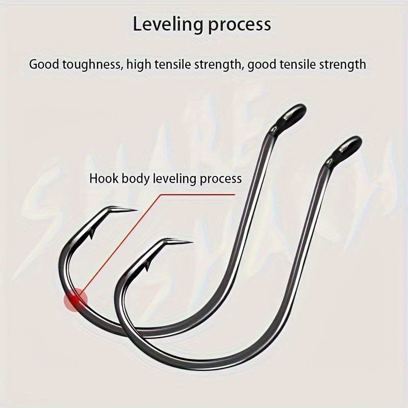 50개 서클 후크 낚시 장비 문어 후크 바닷물 1 #  - Fishing Hook Assortment 리뷰 및 가격