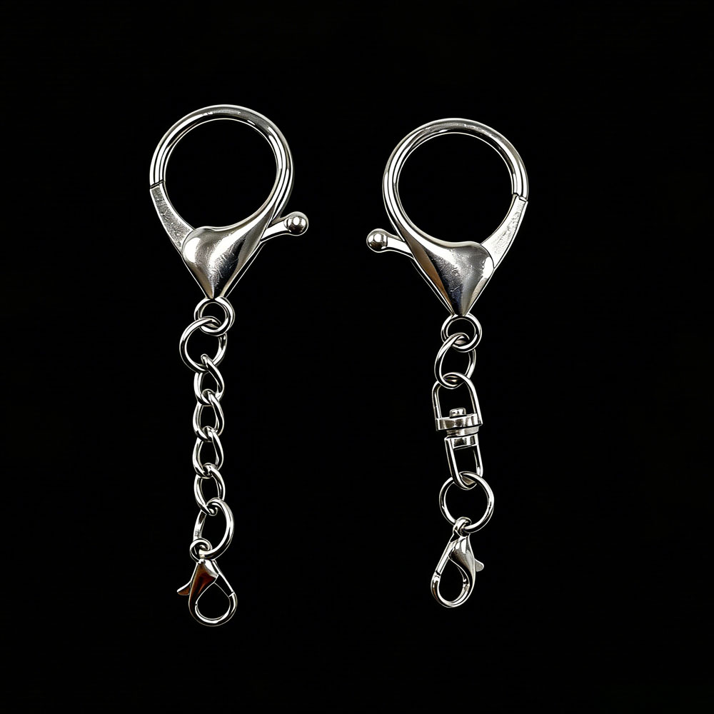 10Pcs 실버 컬러 대형 랍스터 걸쇠 합금 키체인,  - Fishing Hook Size 리뷰 및 가격